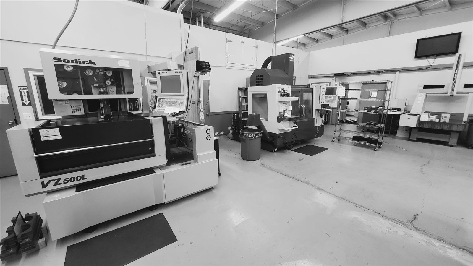 View across the Reformed Manufacturing machine shop